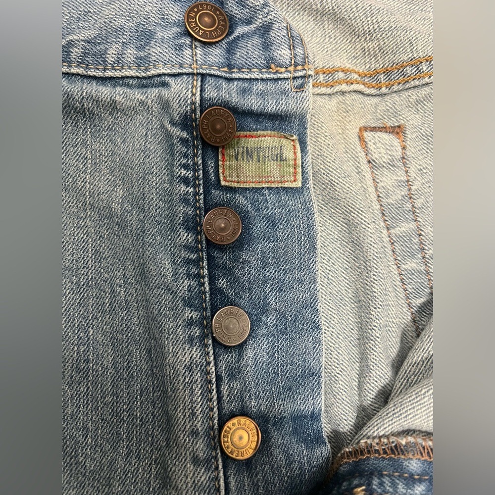 Vintage Ralph Lauren polo denim jeans vintage 40x30 100% cotton A/3