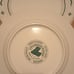 Set of 7 Dinner Plates Longaberger Pottery Woven Traditions Heritage Green USA