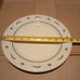 Set of 7 Dinner Plates Longaberger Pottery Woven Traditions Heritage Green USA