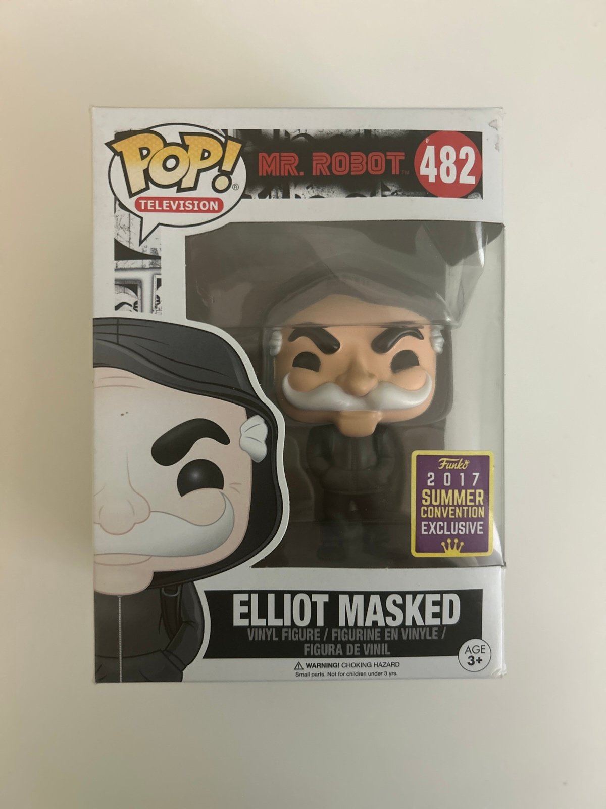 Funko Pop! Vinyl: Elliot Alderson - (Hooded) (Chase) #477