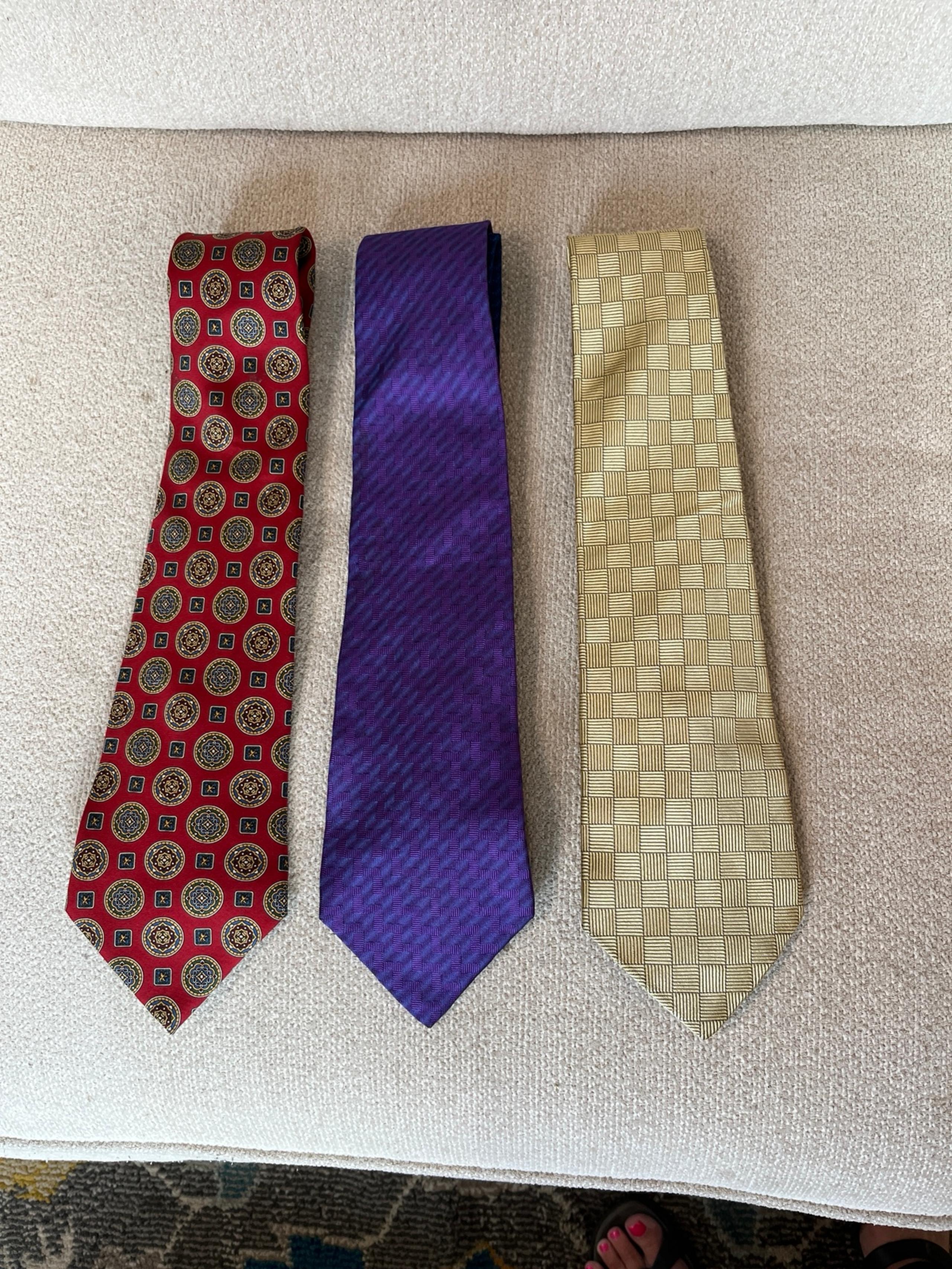 Tommy Hilfiger vintage ties set of 3