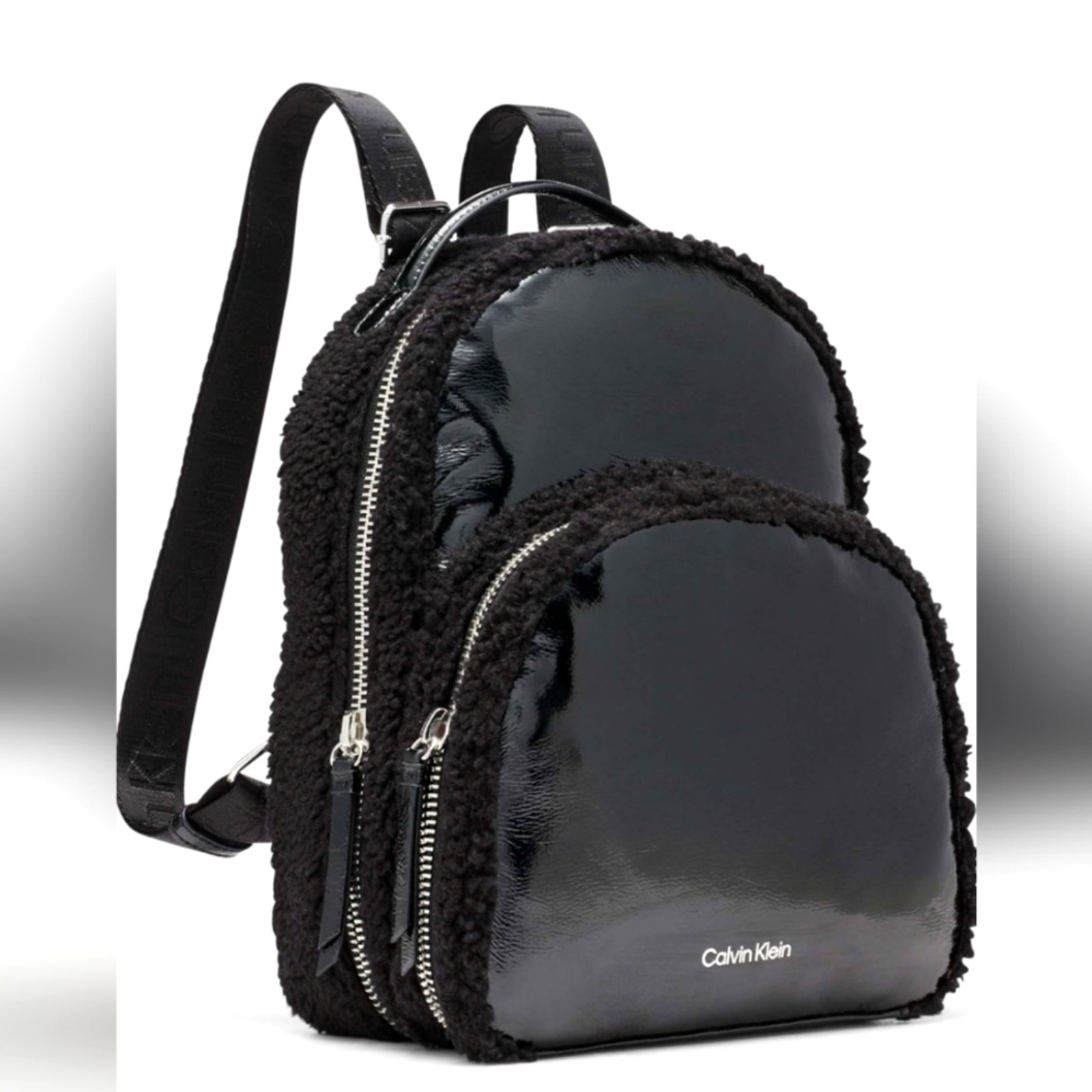 NWT 188 Calvin Klein Estelle Backpack black