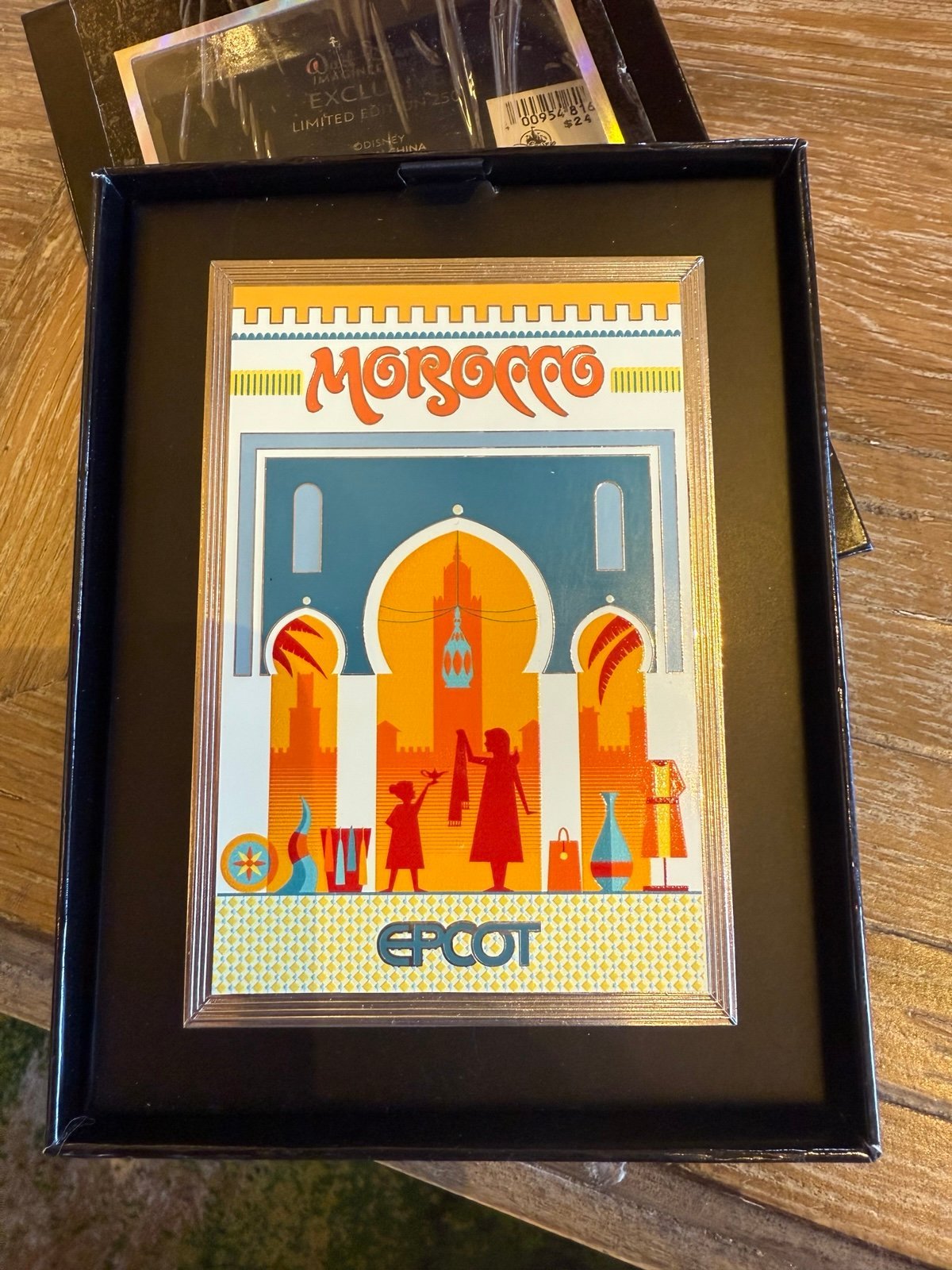 Disney WDI MOG Epcot Morocco Jumbo Poster Pin LE 250