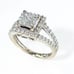 14kt white gold wedding ring