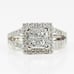 14kt white gold wedding ring