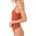 Free People Intimately Last Rose Bodysuit in Amber Coral