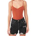 Free People Intimately Last Rose Bodysuit in Amber Coral