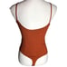 Free People Intimately Last Rose Bodysuit in Amber Coral