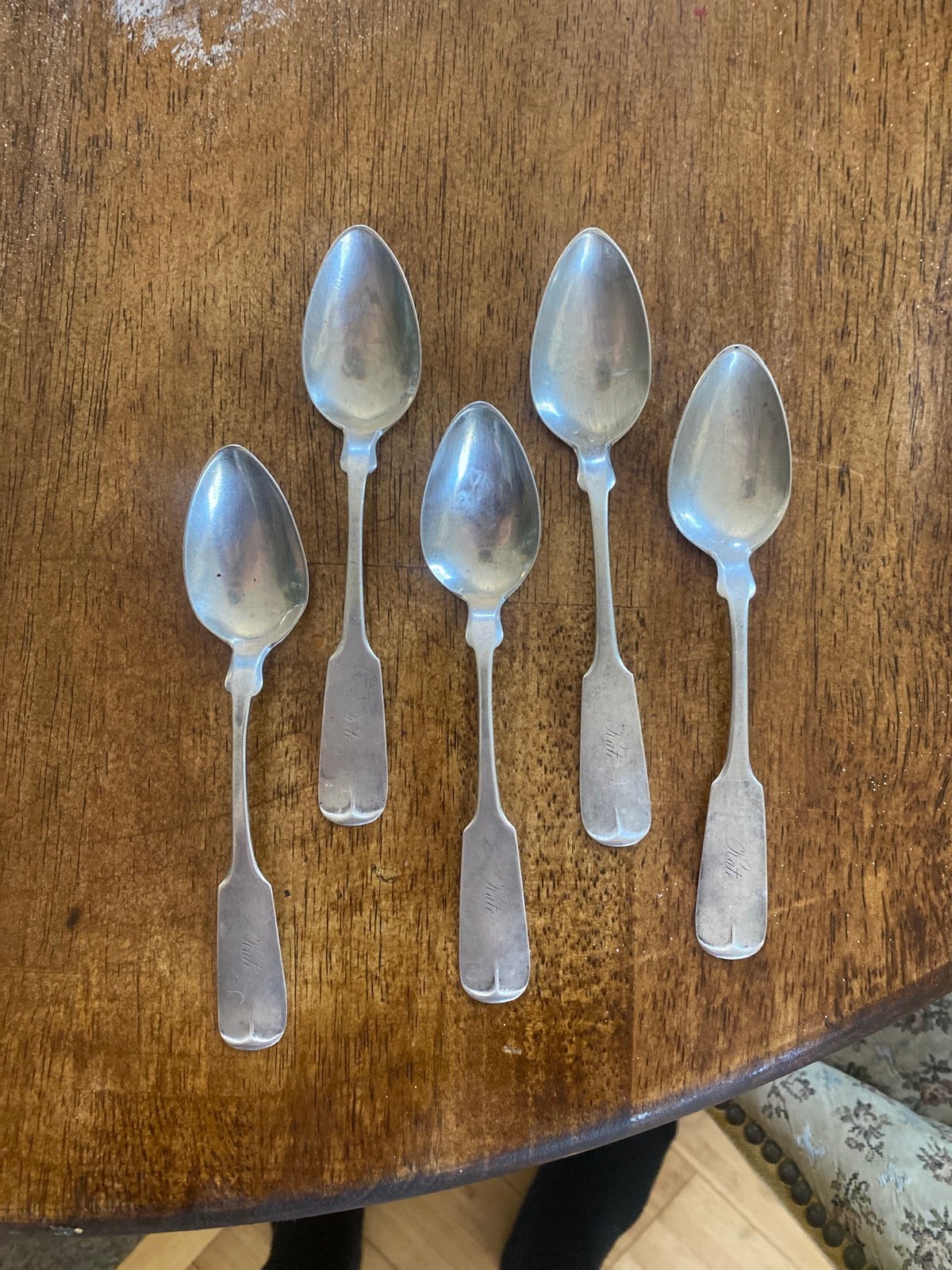 Silver spoons