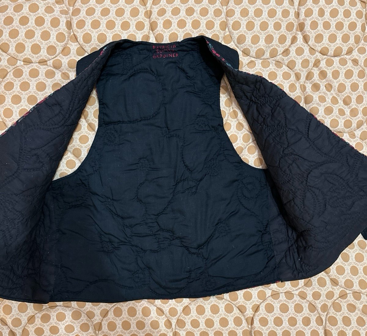 Clearance - Vintage Handmade quilted Vest - Galore:£28[hoWomen_5197581ua]