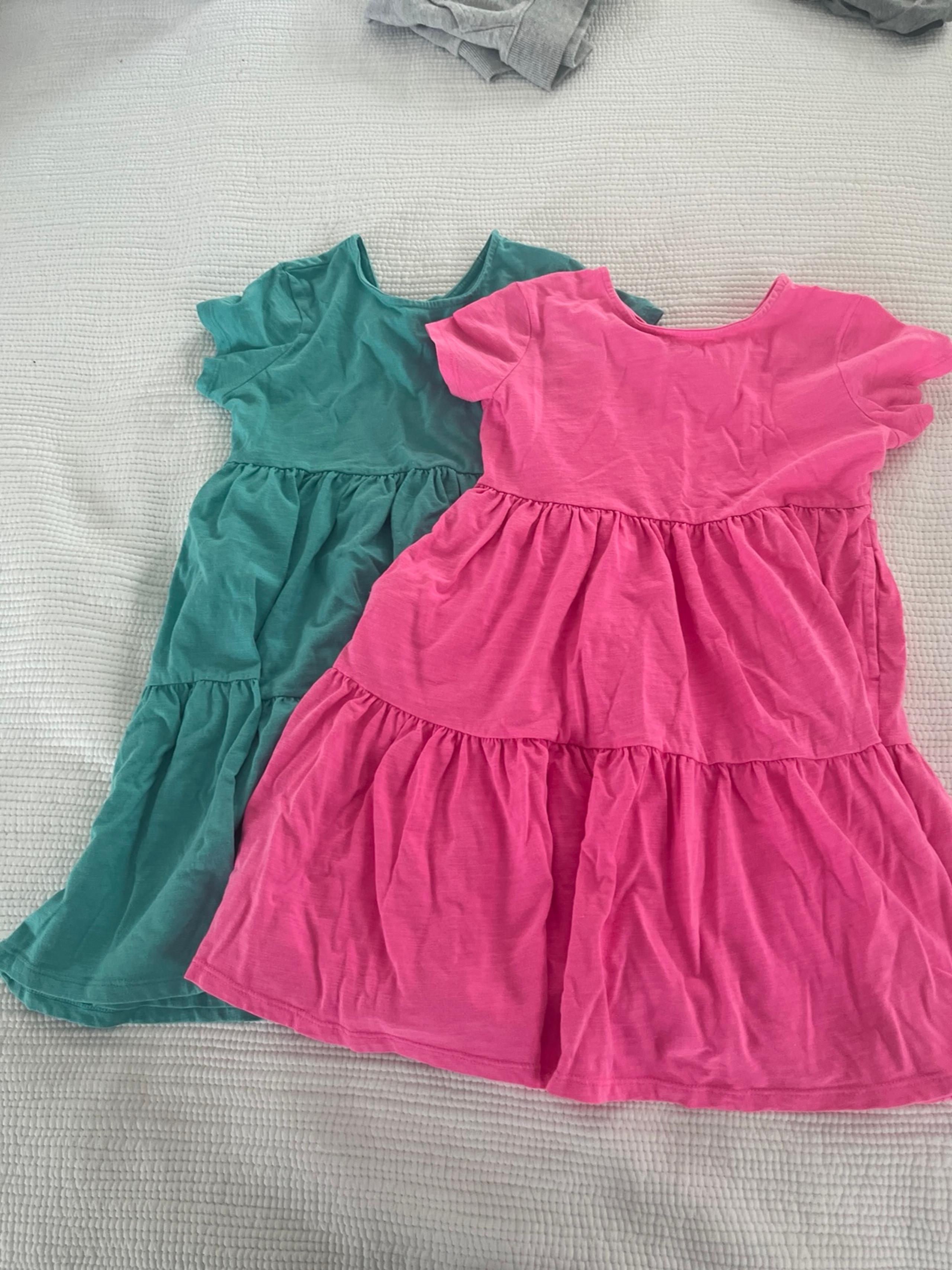 Cat & Jack girls summer dresses size small 6/7, 2 pack bundle
