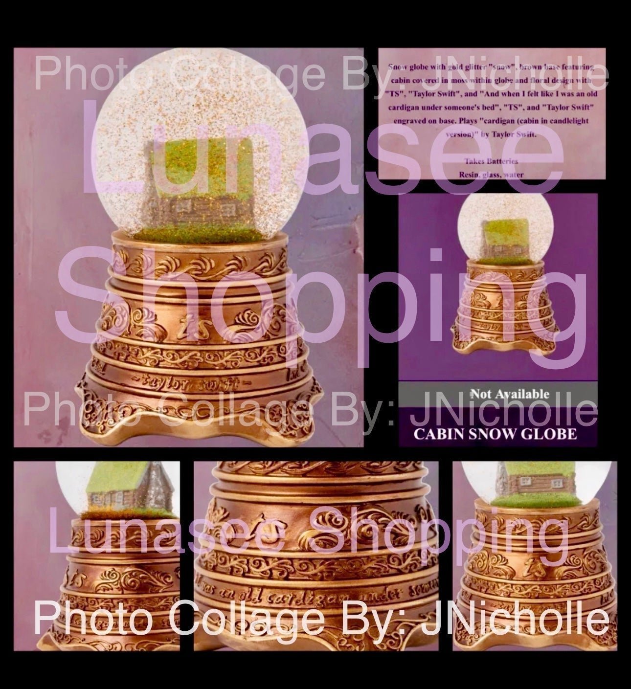 Taylor Swift Snow Globe; NIB