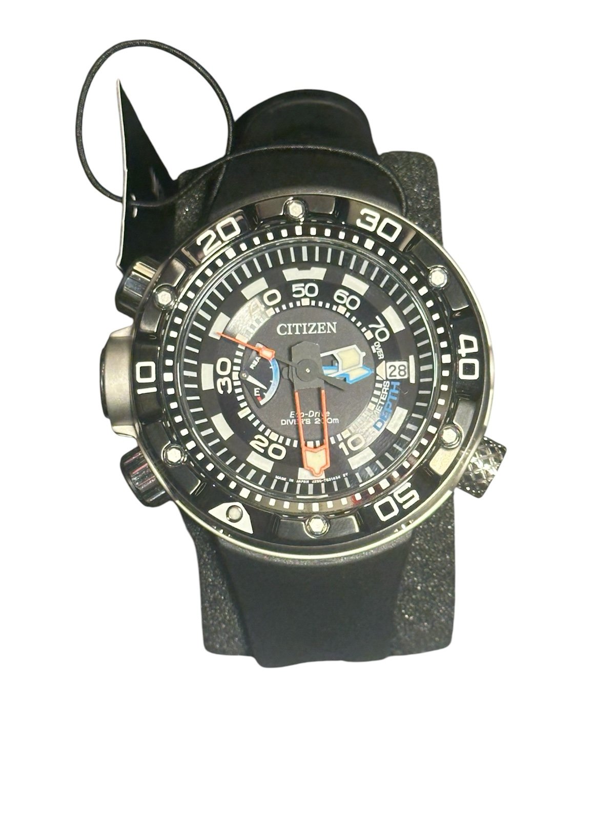 Citizen Men's Promaster Aqualand Depth Meter Eco-Drive Watch BN2029-01E