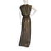 L’AGENCE Maxi Dress Size 4 Silk Liquid Bronze Metallic Front Slit Flowy Formal