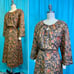 Vintage 1950s Dress • 2XL