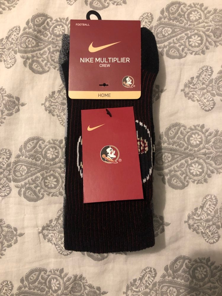 Nike FSU Crew Socks