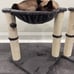 Basics Cat Tower with Hammock and Scratching Posts for Indoor Cats, 15.8 x 15.8