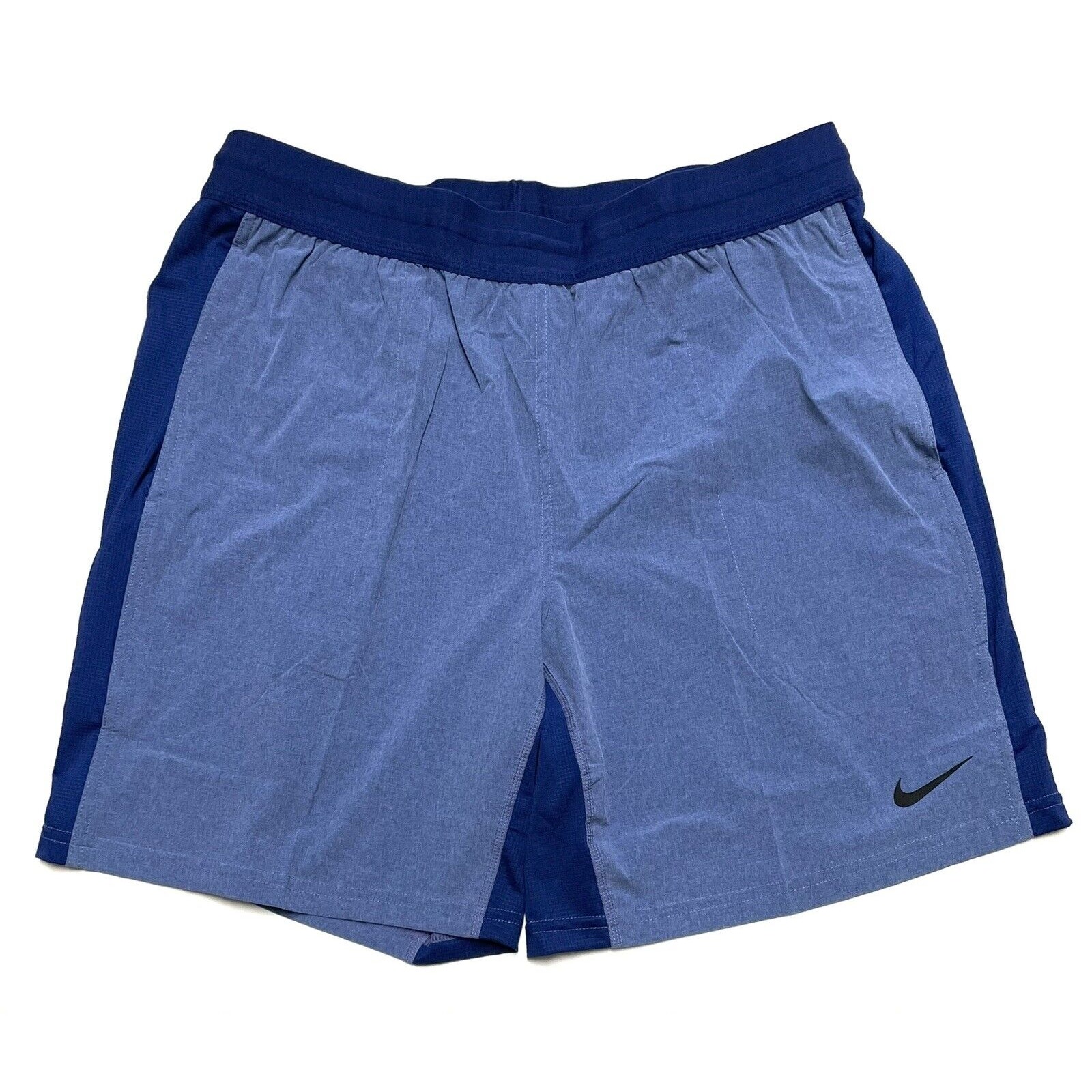 Nike Flex Training Yoga Shorts Size XL X-Large BV2770-455 Battle / Psychic Blue