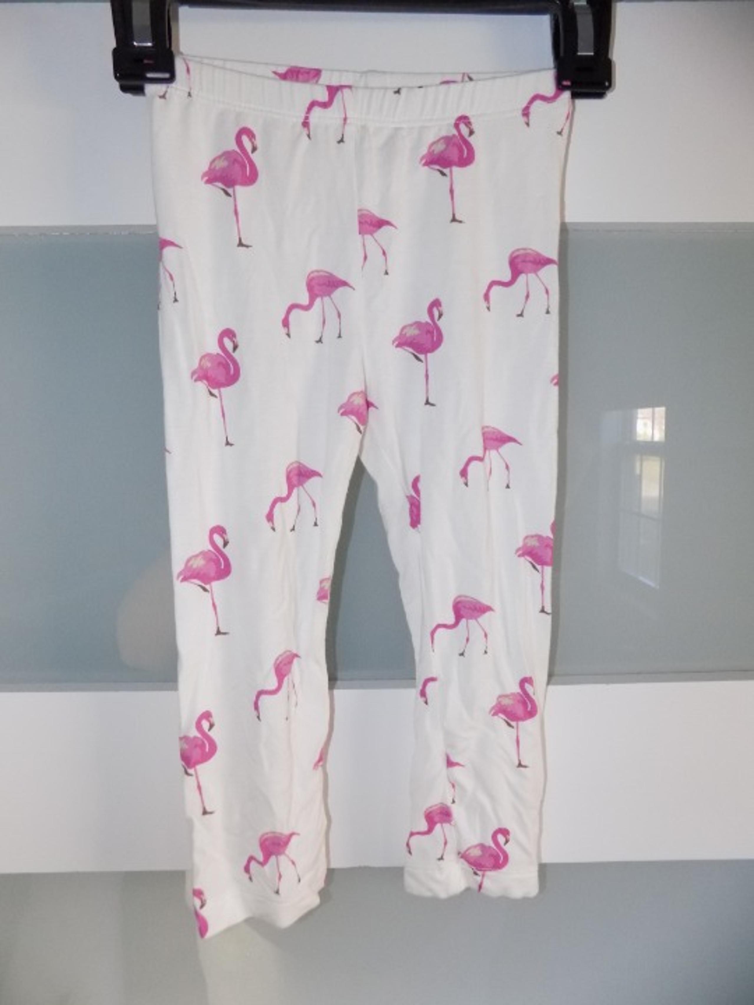 Kytebaby White Flamingo Leggings Size 2T Girl's NWOT - Kyte BABY