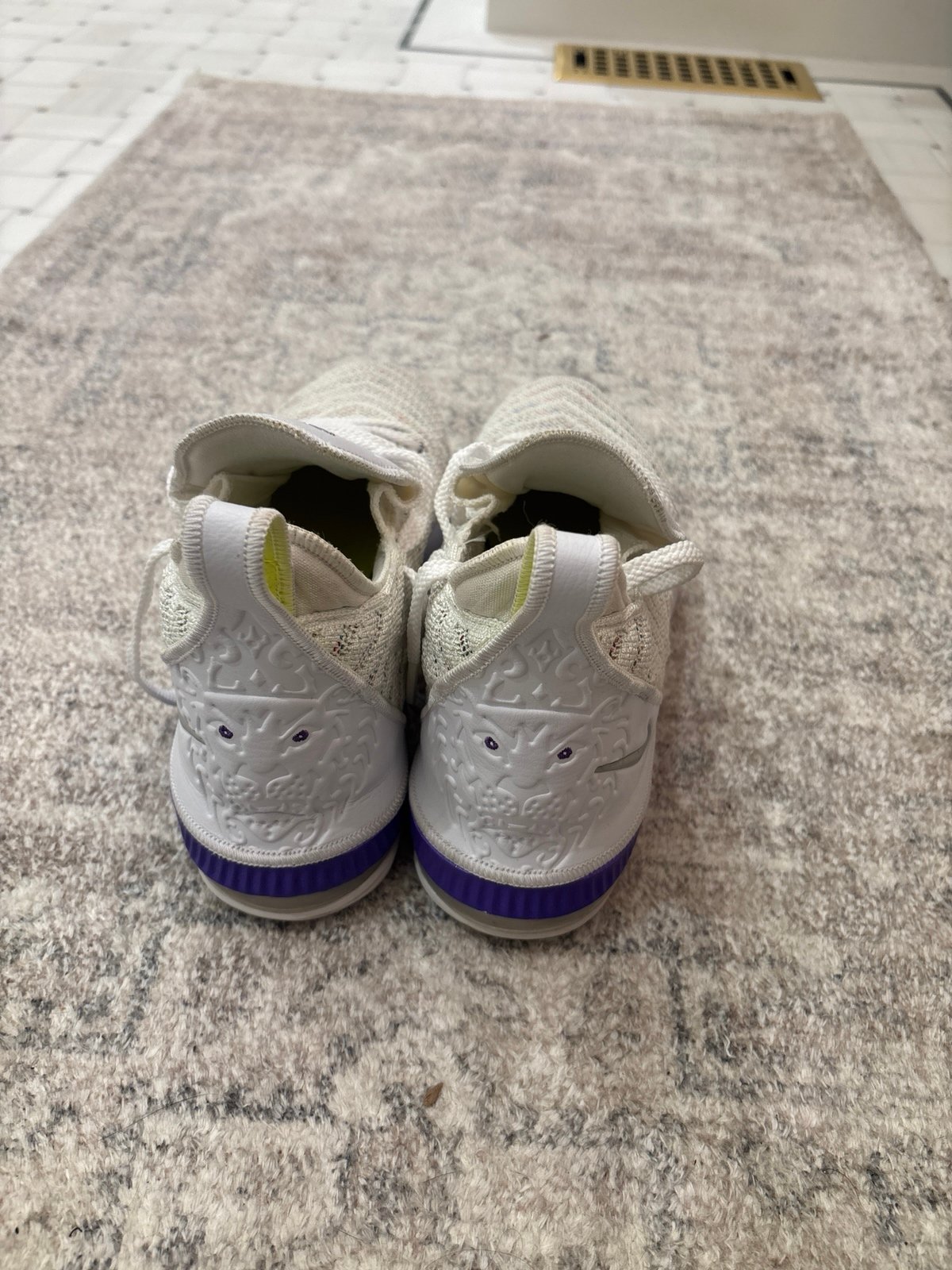 Buzz lightyear lebrons size 7