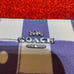 NWT Corner zip wallet/wristlet/checkerboard print/silvertone