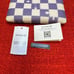 NWT Corner zip wallet/wristlet/checkerboard print/silvertone