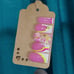 Pink Acrylic Freestlye Press on nails