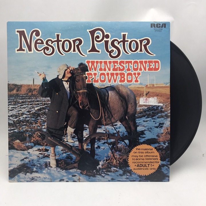 NESTOR PISTOR Winestoned Plowboy LP Vinyl VG+ 1977