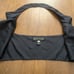 Italian designer Loris Abate black silk cropped top/pants, Italian 42, like new