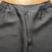 Italian designer Loris Abate black silk cropped top/pants, Italian 42, like new