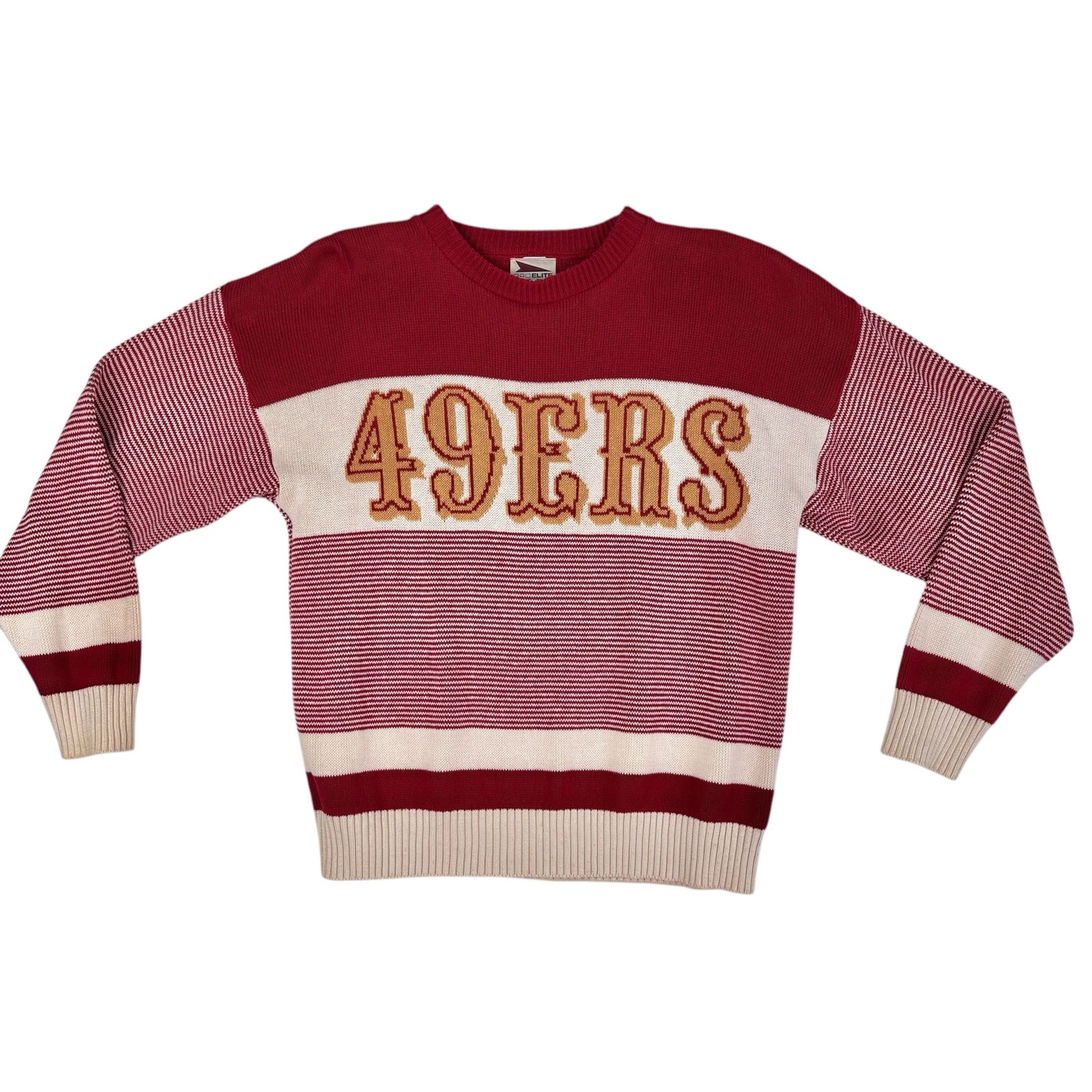 Vintage 49ERs Knit Sweater Mens XX Large Holiday Football