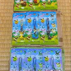 Pokémon Center Sylveon Eevee Evolutions Complete Set Strap Keychain