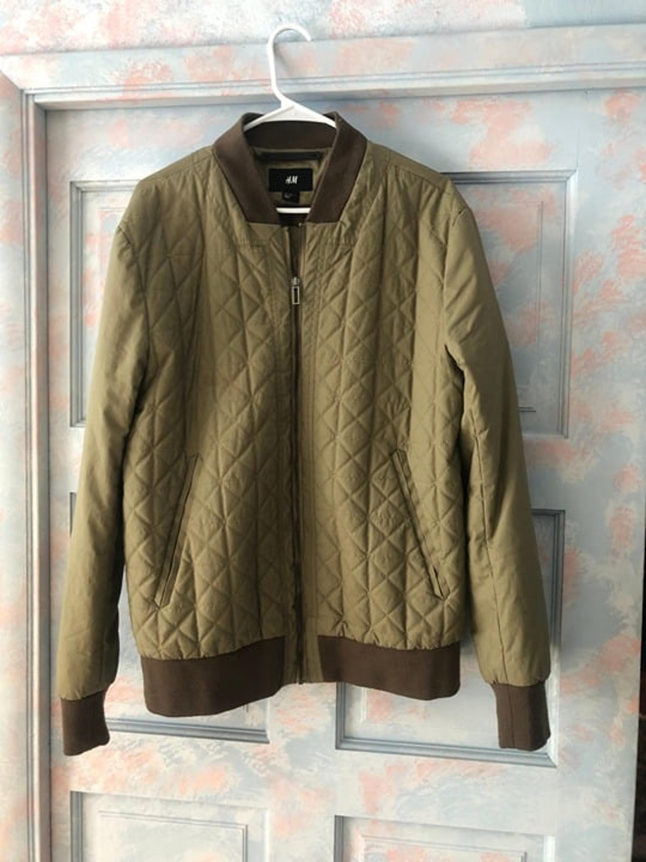 Men's Green Bomber Jacket