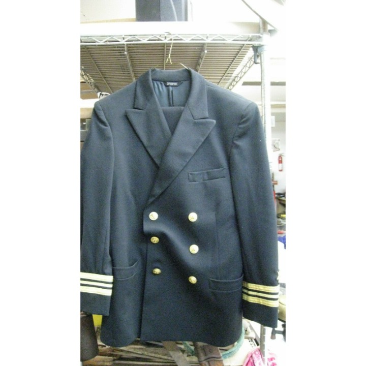 Vintage U.S. Navy Academy Double Breasted Dress Jacket & Pants #10