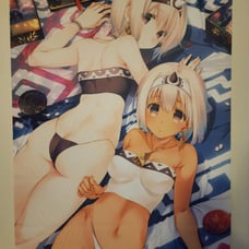 Utawarerumono Mask of Truth B2 Tapestry Aquaplus Picnic (with hooks)