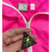 Vintage OP Hot Pink/Orange Windbreaker 3/4 Zip Jacket SZ Junior's M