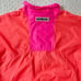 Vintage OP Hot Pink/Orange Windbreaker 3/4 Zip Jacket SZ Junior's M