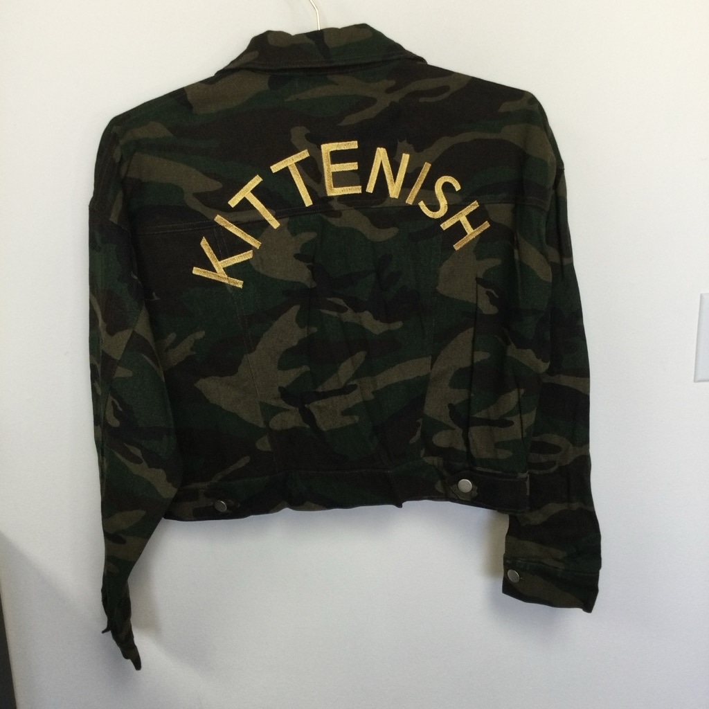 Women's Kittenish Camo Jacket Size S