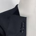 Jos A Bank 46R Tuxedo Jacket 100% Wool all Black One Button Lined Vented