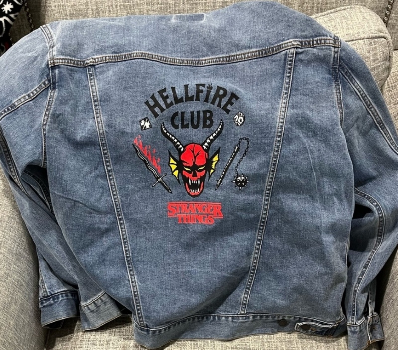 Stranger Things Jean jacket