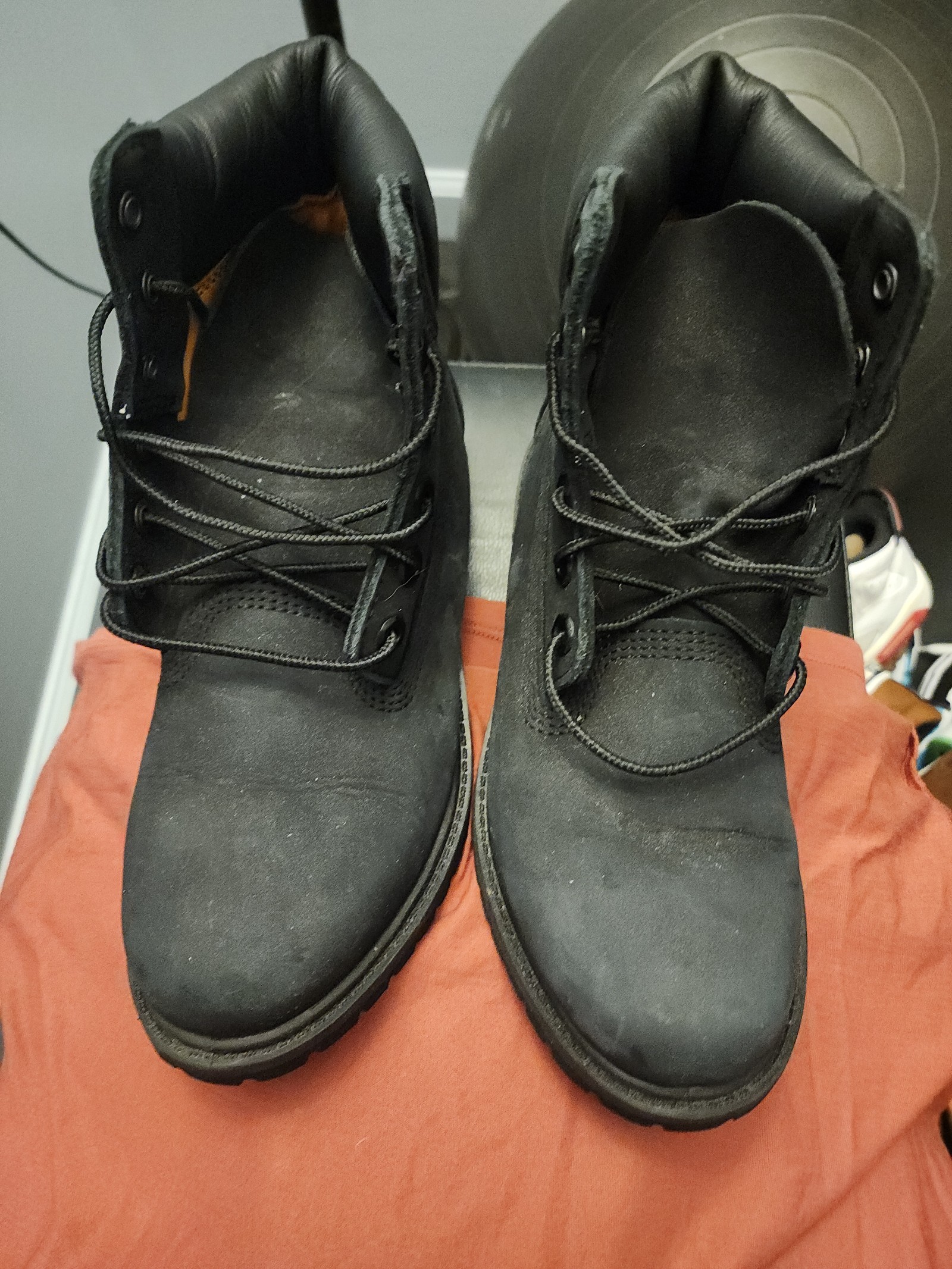 Black Classic Official Timberland 6 inch Heel Water Proof Boots