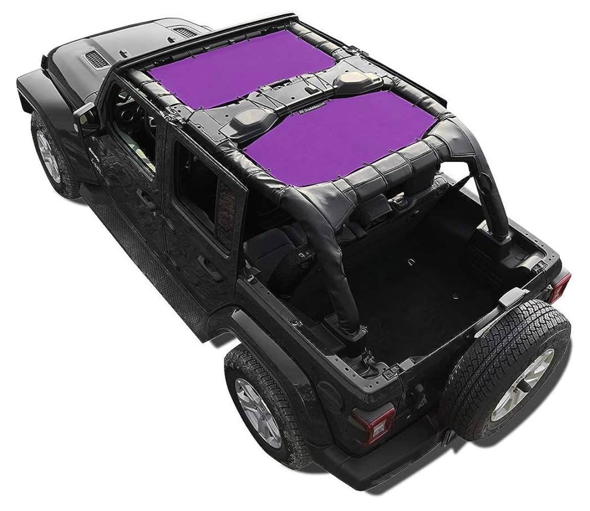 Shadeidea 2 piece Sun Shade for Jeep JL 2018+