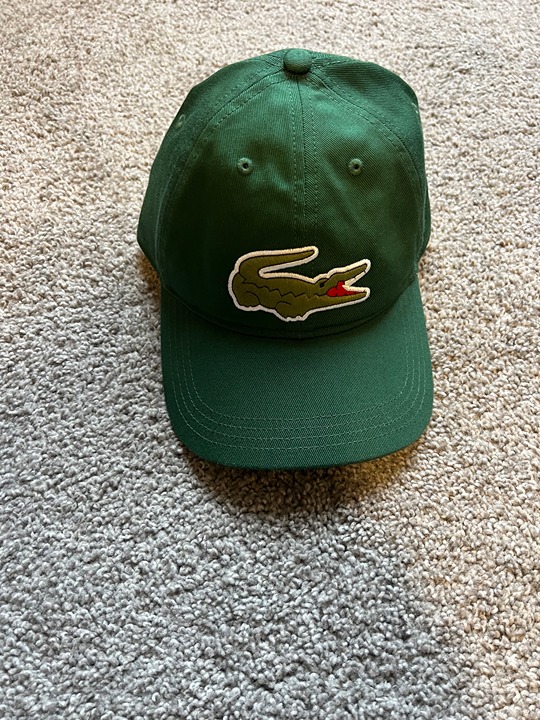 NWT Lacoste dad hat (GREEN)