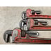 Proto 818HD Pipe Wrench 18”, 13” unbranded USA, Truecraft 10” bent.