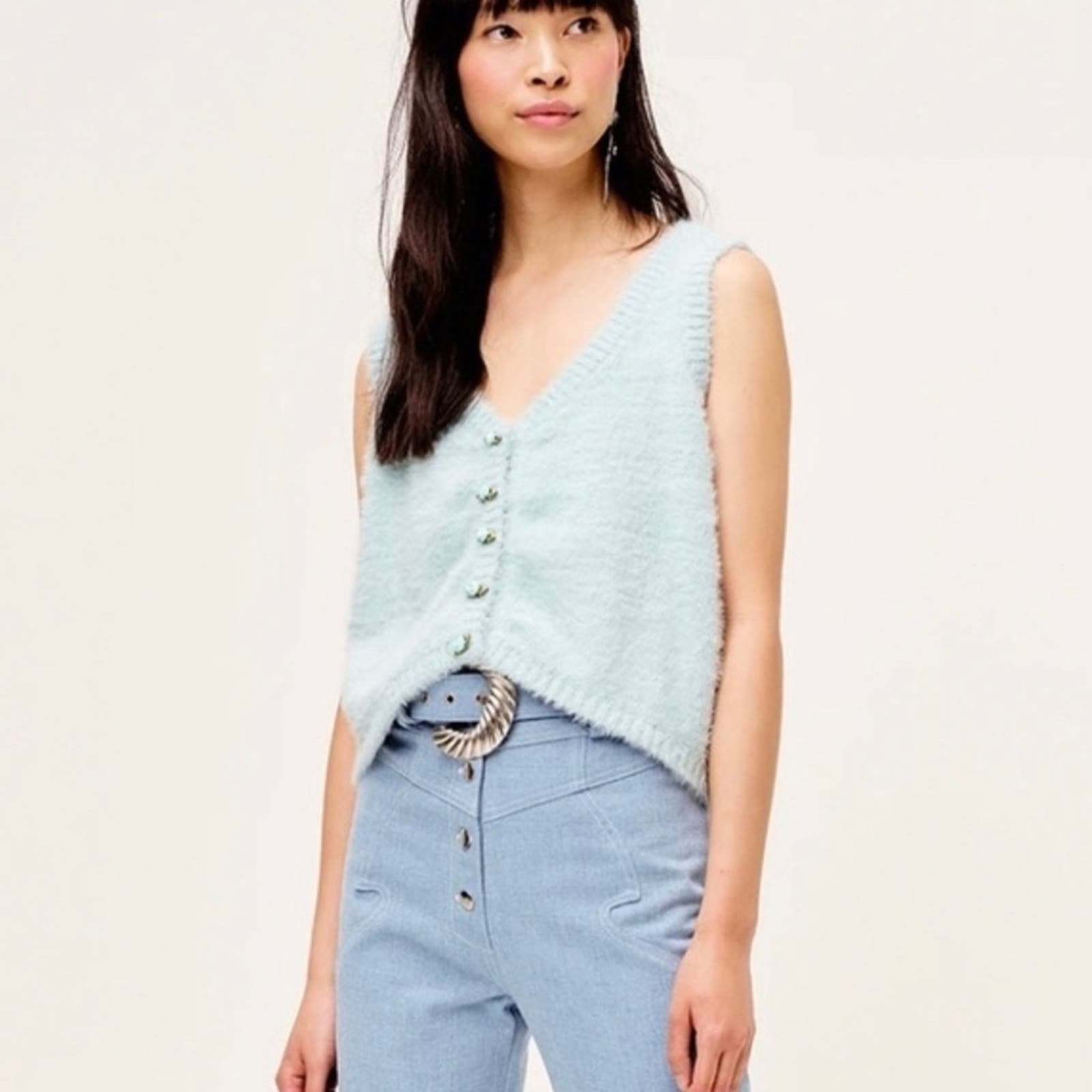 For Love & Lemons Anastasia Sweater Vest