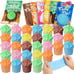 JOYIN 30 Packs Valentines Day Cards with Butter Slime, 6 Colors Slime Party Favo