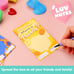JOYIN 30 Packs Valentines Day Cards with Butter Slime, 6 Colors Slime Party Favo