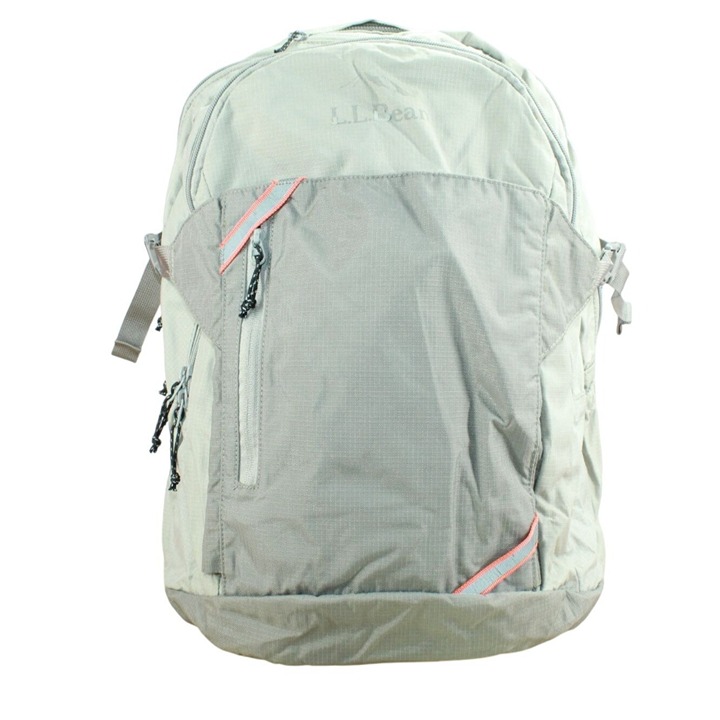 LL Bean Unisex Adult Comfort Carry Portable Locker Pack 42L Hiking Backpack Gray