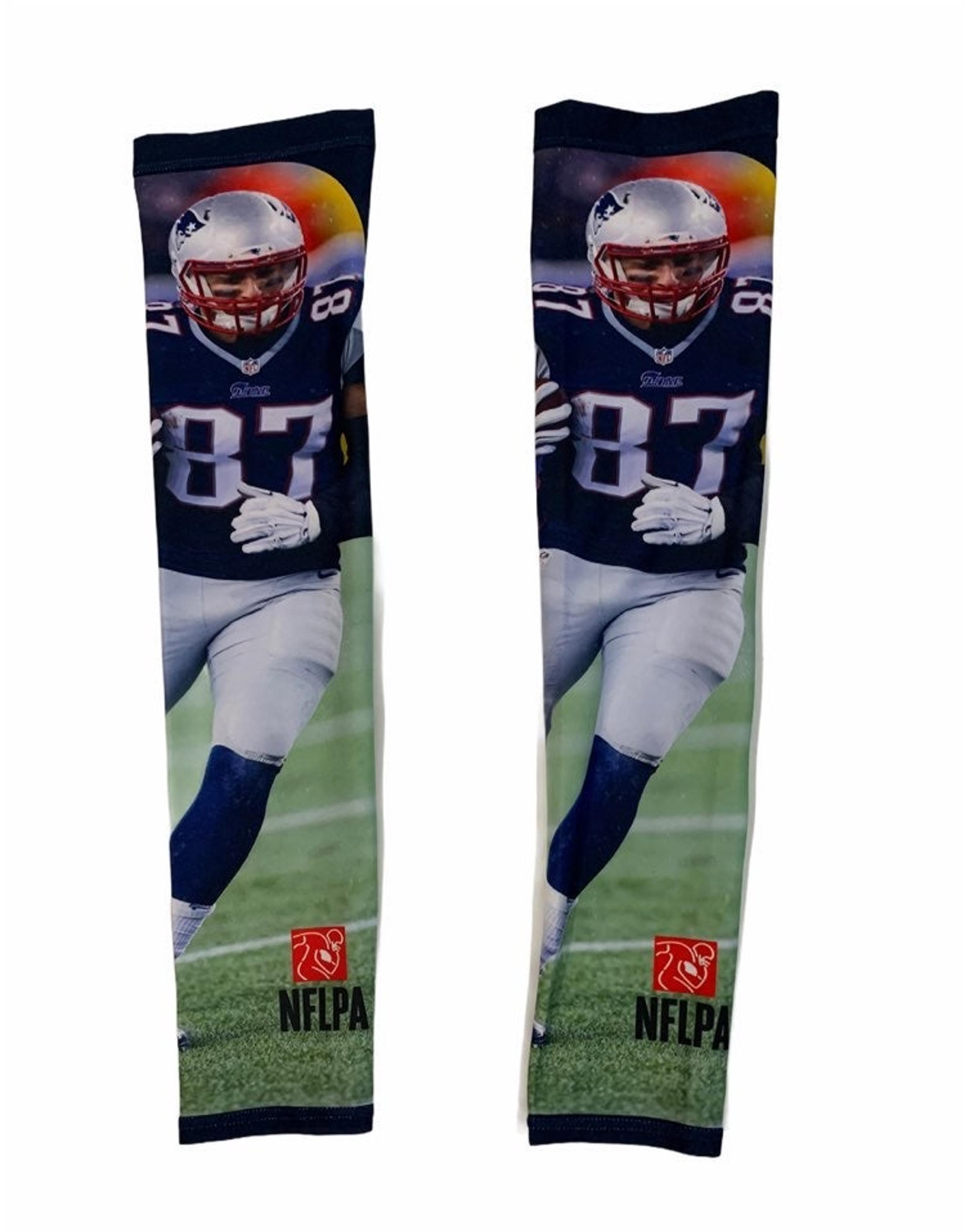 NFL PA compression sleeves Gronk 87