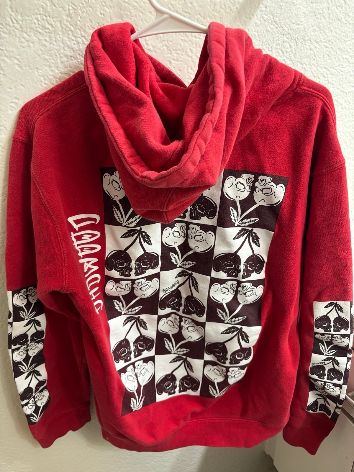 Badwood red hoodie